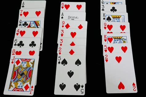 Keep remaining <b>cards</b> in your hand. . 21 card trick 3 piles